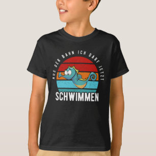 T-shirt Abzeichen Frühschwimmer Lustiges Seepferdchen