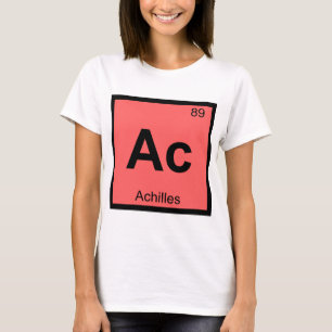 T-shirt Ac - Achille Chimie Grecque Tableau Périodique