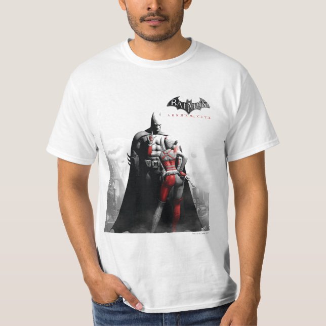 T-shirt AC Poster - Batman & Harley (Devant)
