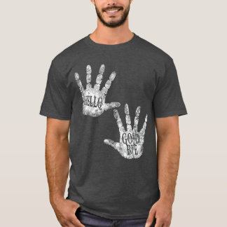 T-shirt Académie BONJOUR et AU REVOIR SALUTATIONS QUOTIDIE