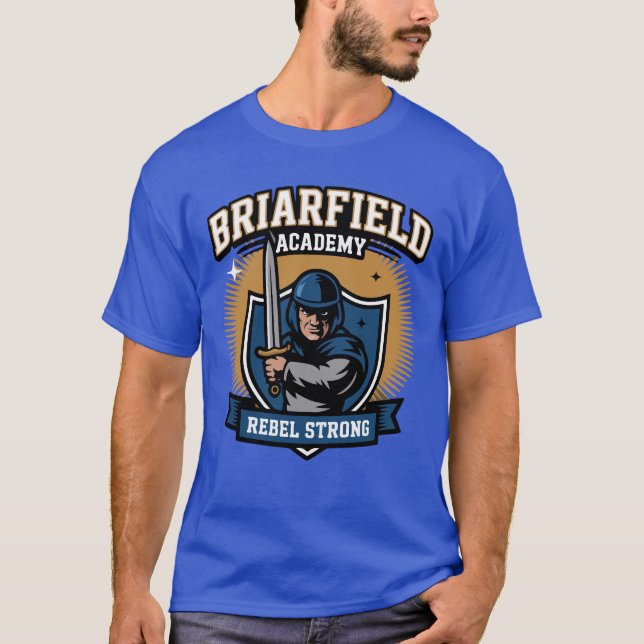 T-shirt Académie de Briarfield (Devant)