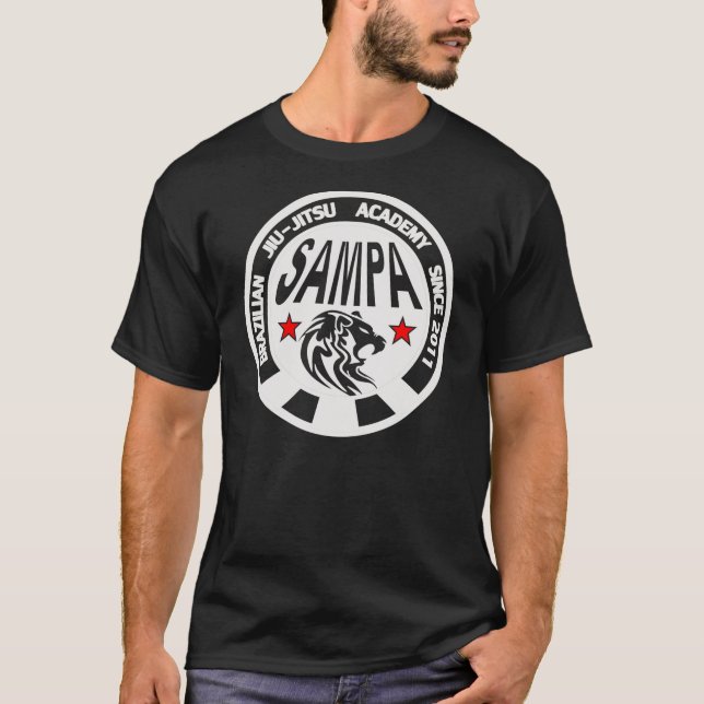 T-shirt Académie de Jiu Jitsu de Brésilien de Sampa (Devant)
