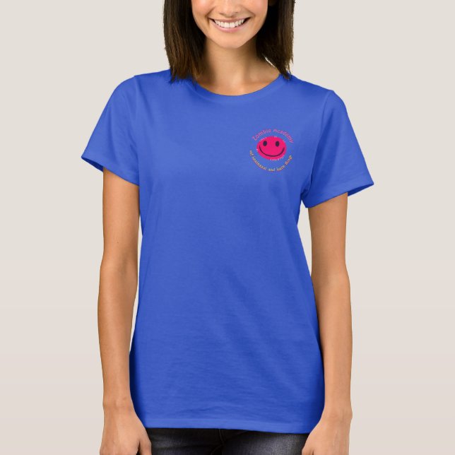 T-shirt Académie Zombie Face Zombie (Devant)