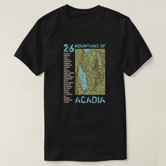 T-SHIRT ACADIA (Design devant)