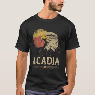 T-shirt Acadia - Amour Nature Randonnée Vintage Années 70