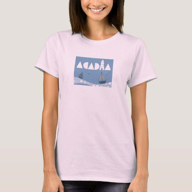 T-shirt Acadie (Devant)