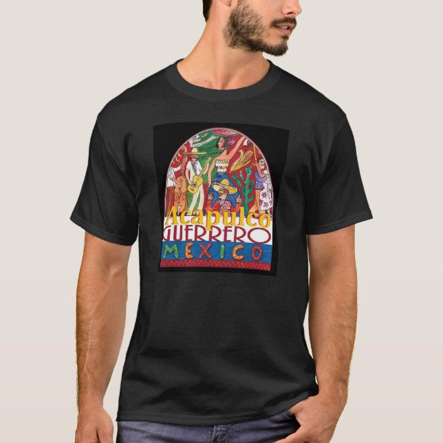 T-shirt ACAPULCO Mexique (Devant)