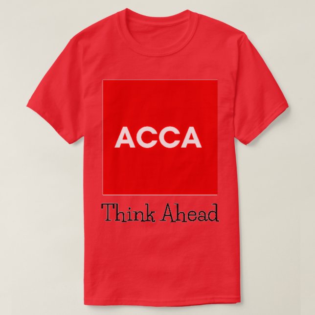 T-shirt ACCA 2 étudiant (Design devant)