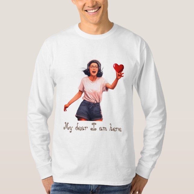 T-shirt Accéder au message Tee (Devant)