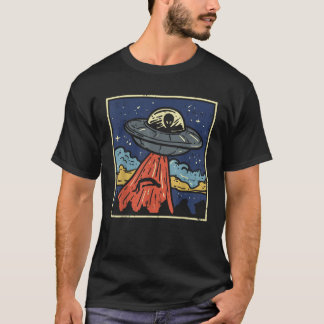 T-shirt Accédez à Loser UFO Alien Retro 80s Area 51 ET Spa