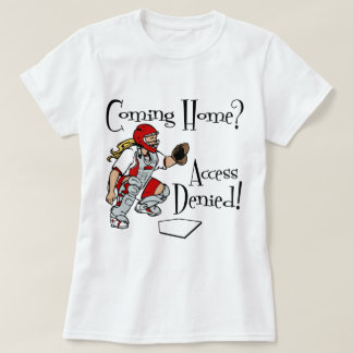 T-shirt Accédez nié, rouge