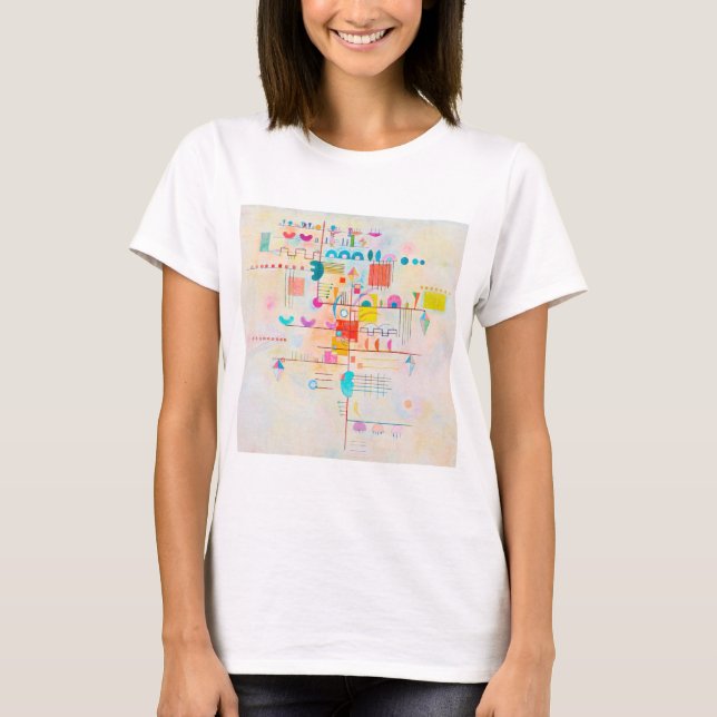 T-shirt Accent Doux, Wassily Kandinsky (Devant)