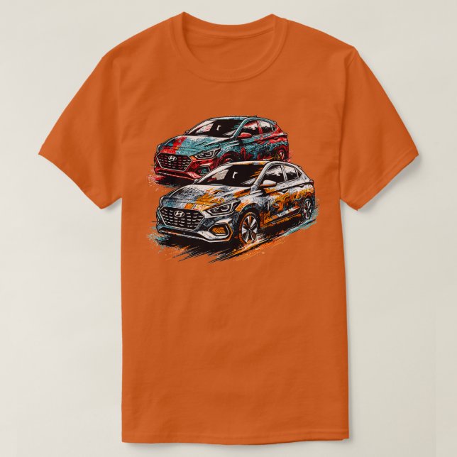 T-shirt Accent Hyundai 5 (Design devant)