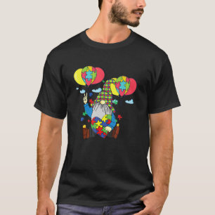 T-shirt Accept Understand Love Autism Awareness Gnome