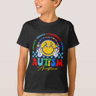 T-shirt Acceptation des sensibilisations sur l'autisme Ens