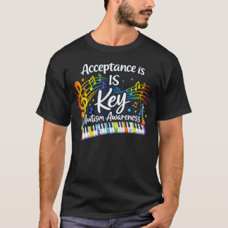 T-shirt Acceptation est la clé Mois de la sensibilisation 