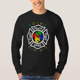 T-shirt Acceptation Fire South Ems Bend Comprendre Puzzl