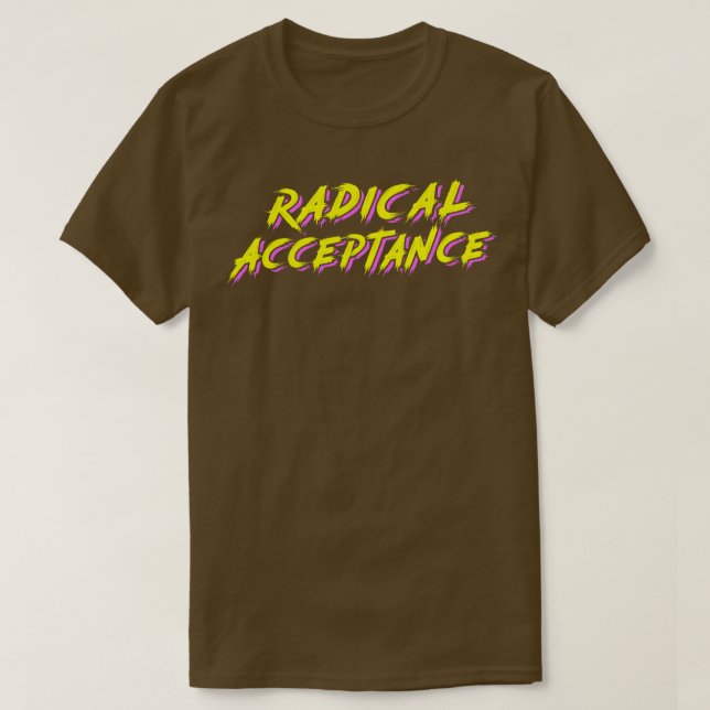 T-shirt Acceptation radicale (Design devant)