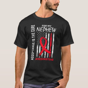 T-shirt Acceptation Redinstead Je Porte Rouge Plutôt Que A