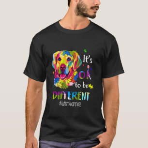 T-shirt Acceptation sensibilisation sur l'autisme Golden C