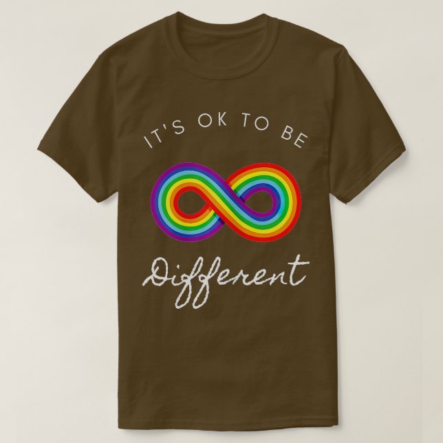 T-shirt Acceptation sensibilisation sur l'autisme Il Est O (Design devant)