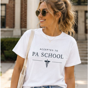 T-shirt Accepté à l'école de PA, futur assistant médecin