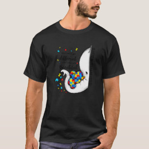 T-shirt Accepter Adapter Défendre Éléphant Éveil Autisme