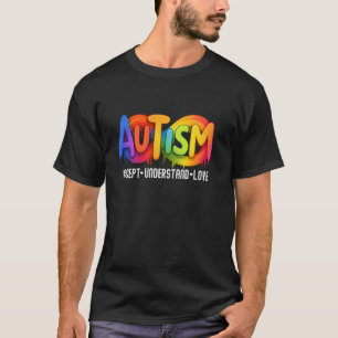 T-shirt Accepter Comprendre Amour Cœur Infini Autisme Sens