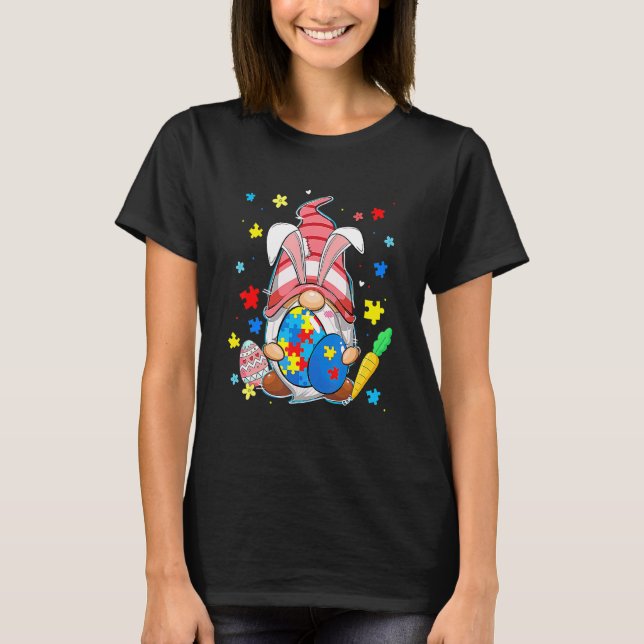 T-shirt Accepter Comprendre Amour Gnome Sensibilisation su (Devant)