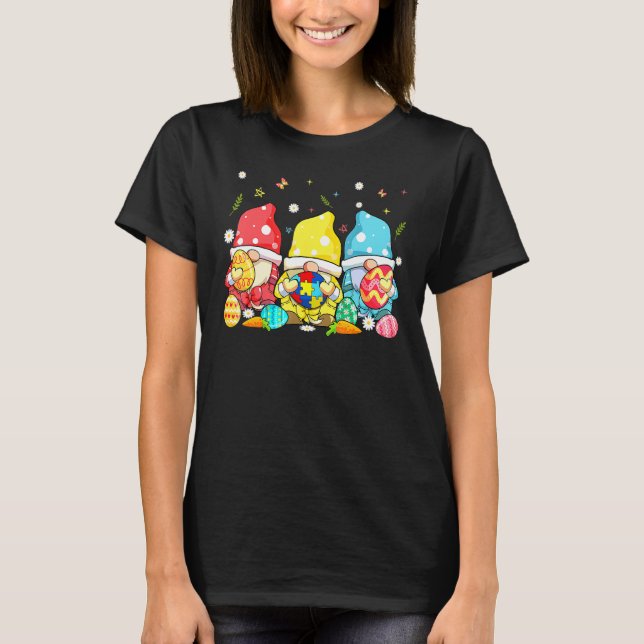 T-shirt Accepter Comprendre Amour Gnome Sensibilisation su (Devant)
