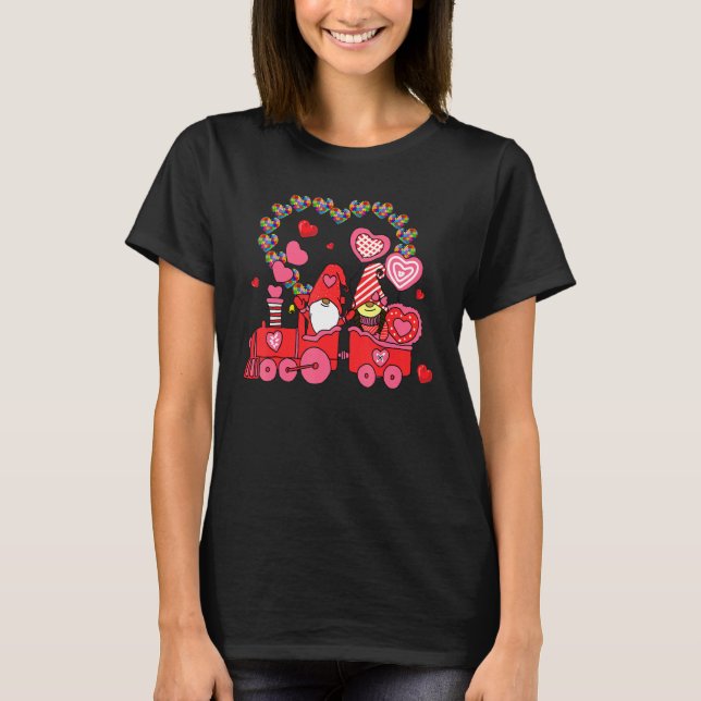T-shirt Accepter Comprendre Amour Sensibilisation sur l'au (Devant)
