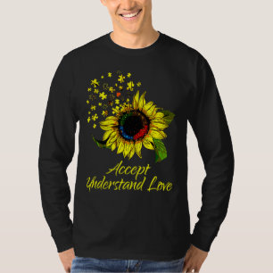 T-shirt Accepter Comprendre l'amour Sensibilisation sur l'