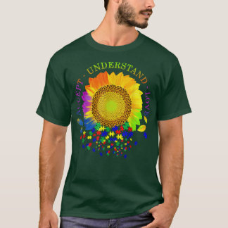 T-shirt Accepter Comprendre l'amour Sensibilisation sur l'