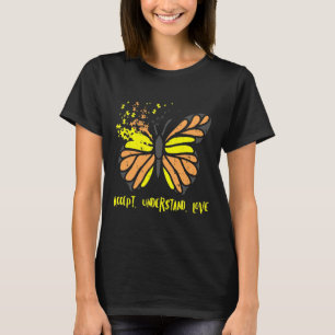 T-shirt Accepter Comprendre l'amour Sensibilisation sur l'