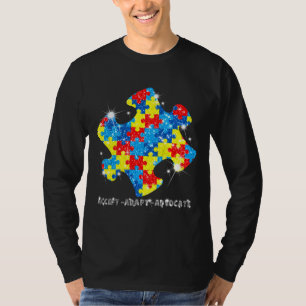 T-shirt Accepter la Sensibilisation sur l'autisme Adapt Ad