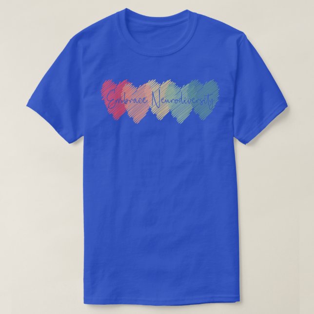T-shirt Accepter la Sensibilisation sur l'autisme de neuro (Design devant)