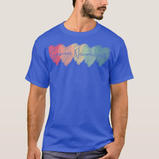 T-shirt Accepter la Sensibilisation sur l'autisme de neuro