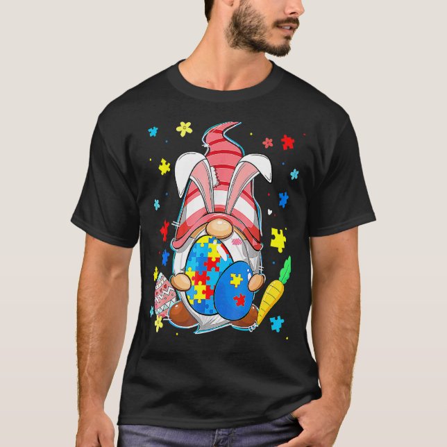 T-shirt Accepter le jour de Pâques de la sensibilisation à (Devant)