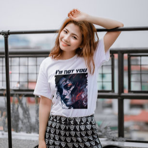 T-shirt Accepter l'individualité : Je ne suis pas vous