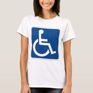 T-shirt Accessible aux personnes handicapées