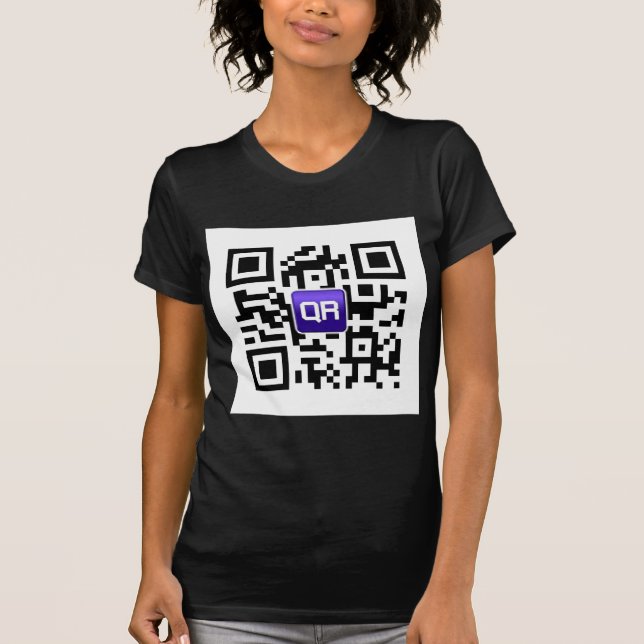 T-shirt accessoires codés par QR de coutume de (Devant)