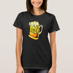 T-shirt Accessoires de buveur de bière alcool ventre à biè