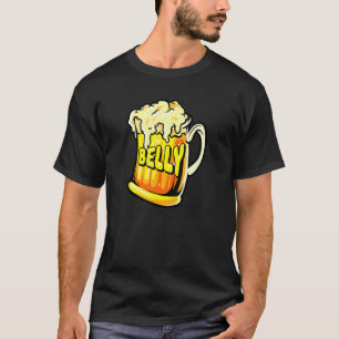 T-shirt Accessoires de buveur de bière alcool ventre à biè