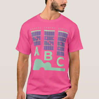 T-shirt Accessoires de guitare acoustique pour femmes