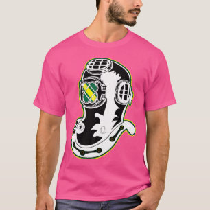 T-shirt Accessoires De Plongée Casque Drapeau De Plongée N