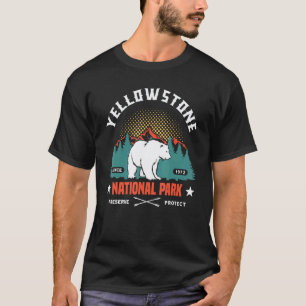 T-shirt Accessoires de randonnée Bear Yellowstone National
