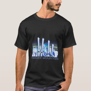 T-shirt Accessoires de ski en Powder Mountain Sk