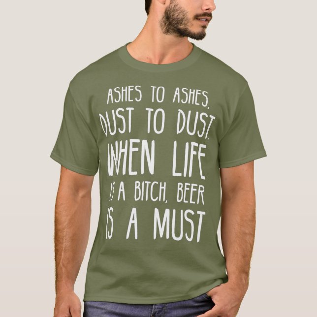 T-shirt Accessoires Pour Amateurs De Bières Hilarious (Devant)
