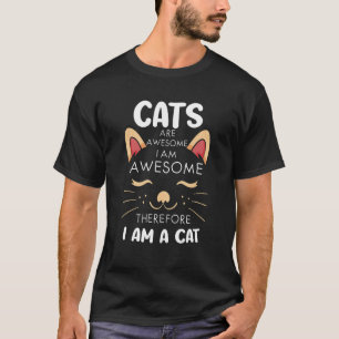 T-shirt Accessoires pour chats pour femmes propriétaires d