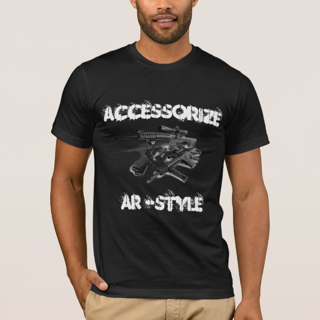 T-shirt Accessoirisez l'AR - Style (Devant)